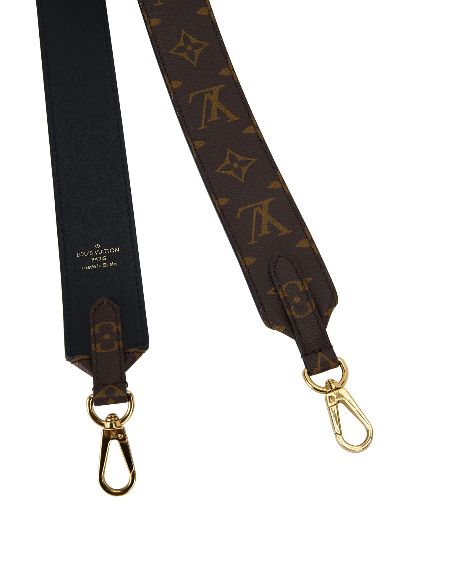 Louis Vuitton Bandouliere Strap, &pound;275, Accessories, Brown, Canvas, Other view